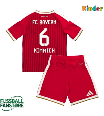 Bayern Munich Joshua Kimmich #6 Replik Heimtrikot Kinder 2026-27 Kurzarm (+ Kurze Hosen)